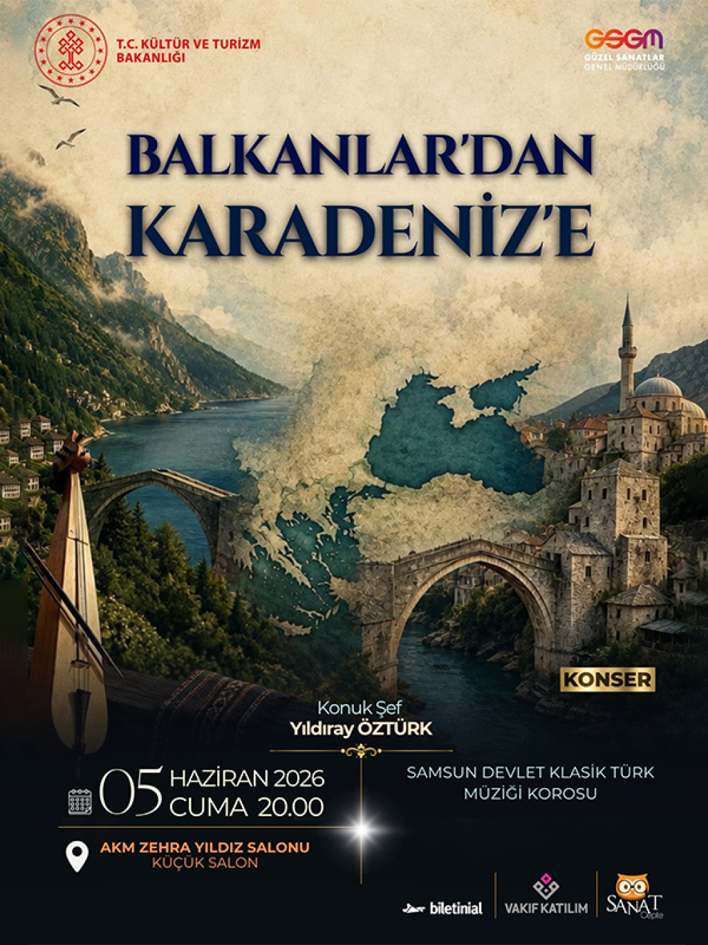 Balkanlardan Karadeniz'e - Samsun Devlet Klasik Türk Müziği Korosu