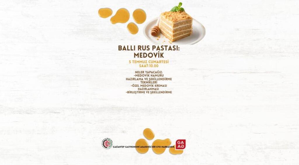 Ballı Rus Pastası: Medovik