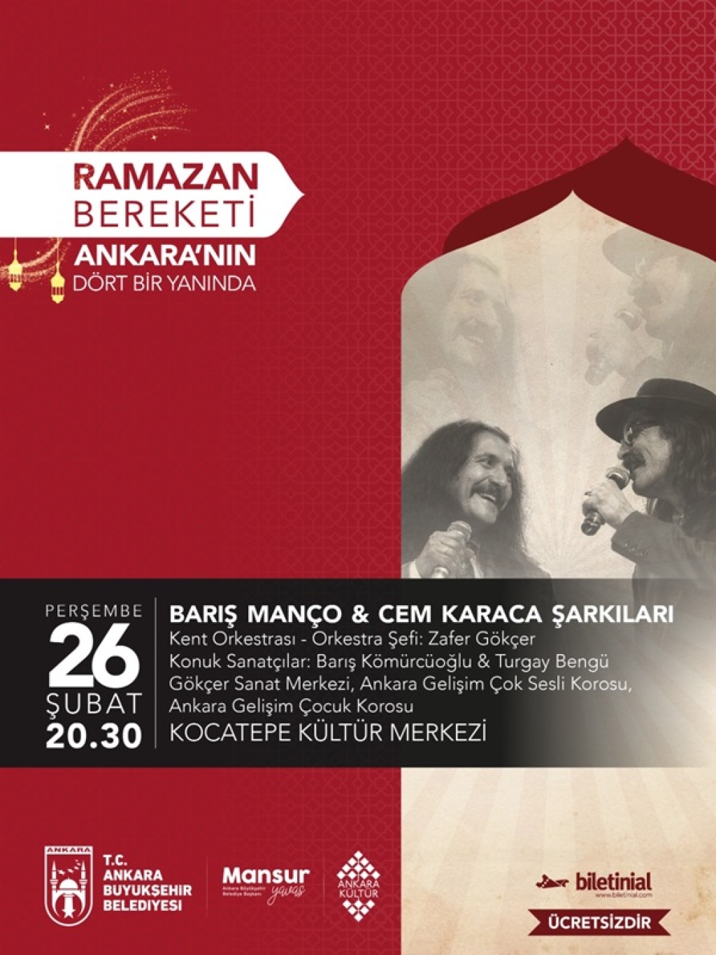 Barış Manço ve Cem Karaca Şarkıları