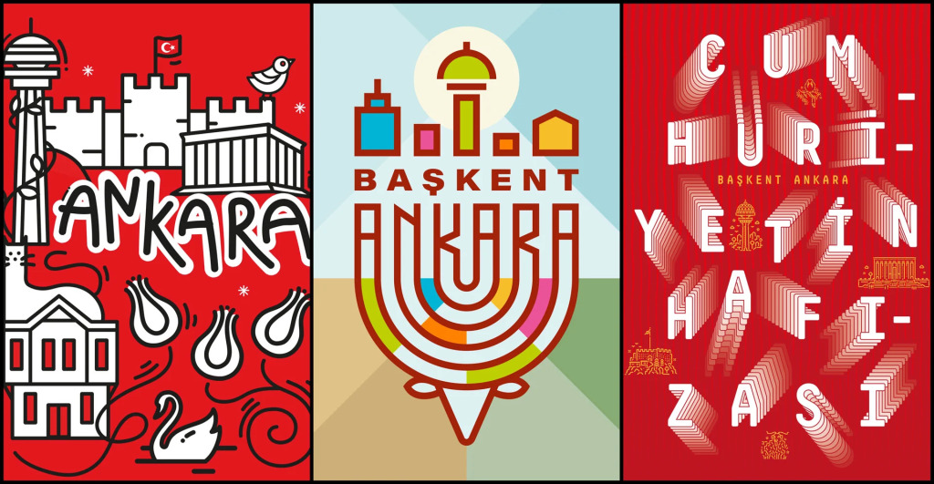 “Başkent Ankara” Konulu Genç Sanat: 7. Afiş Tasarım Yarışması Sergisi