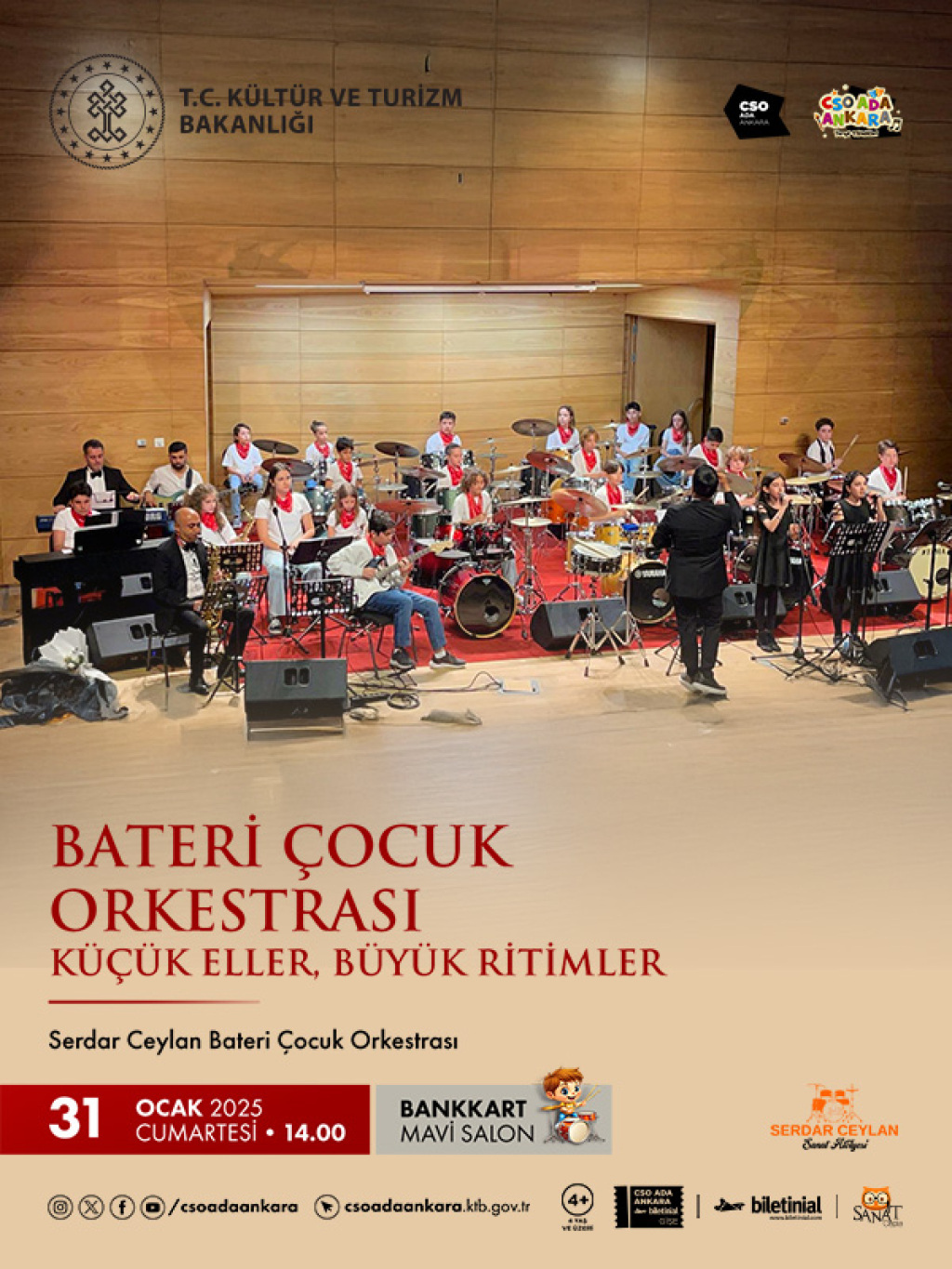 Bateri Çocuk Orkestrası - Küçük Eller, Büyük Ritimler