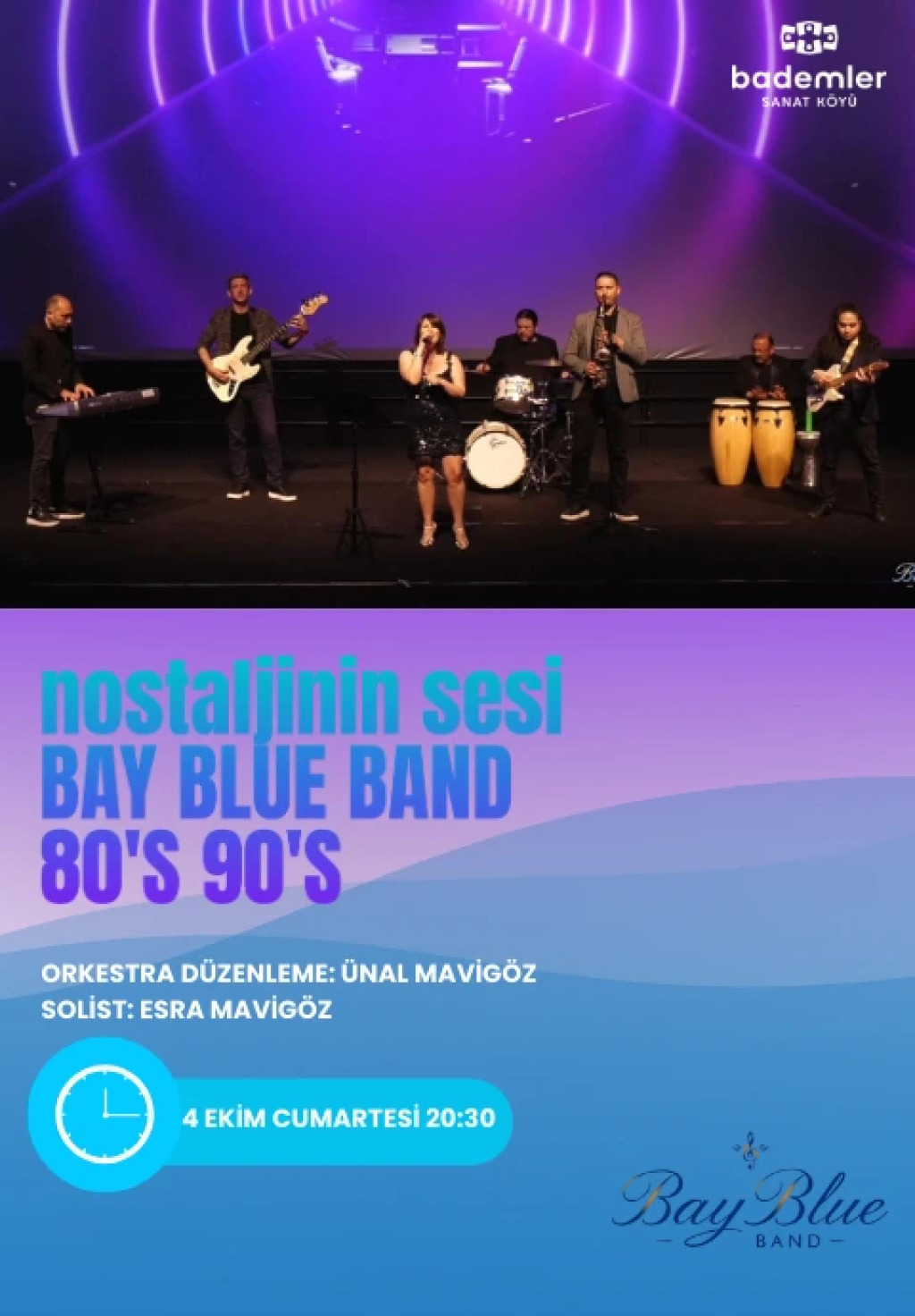 Bay Blue Band Orkestrası ile 80'ler & 90'lar