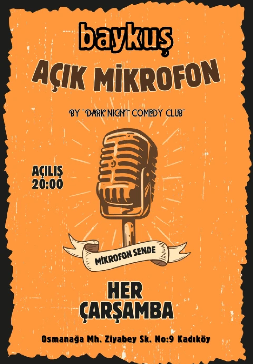 Baykuş Açık Mikrofon