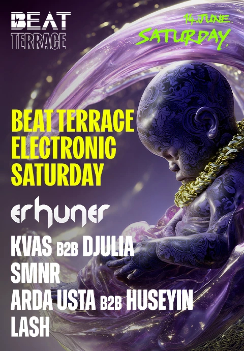 Beat Terrace Electronic Saturday