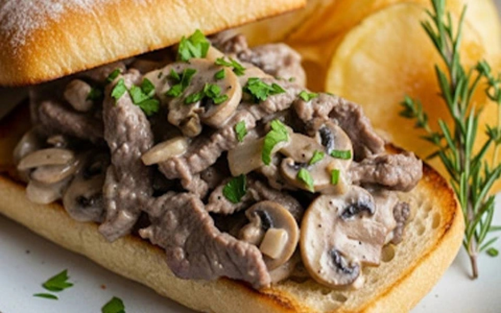 Beef Strogonof Sandwich Workshop