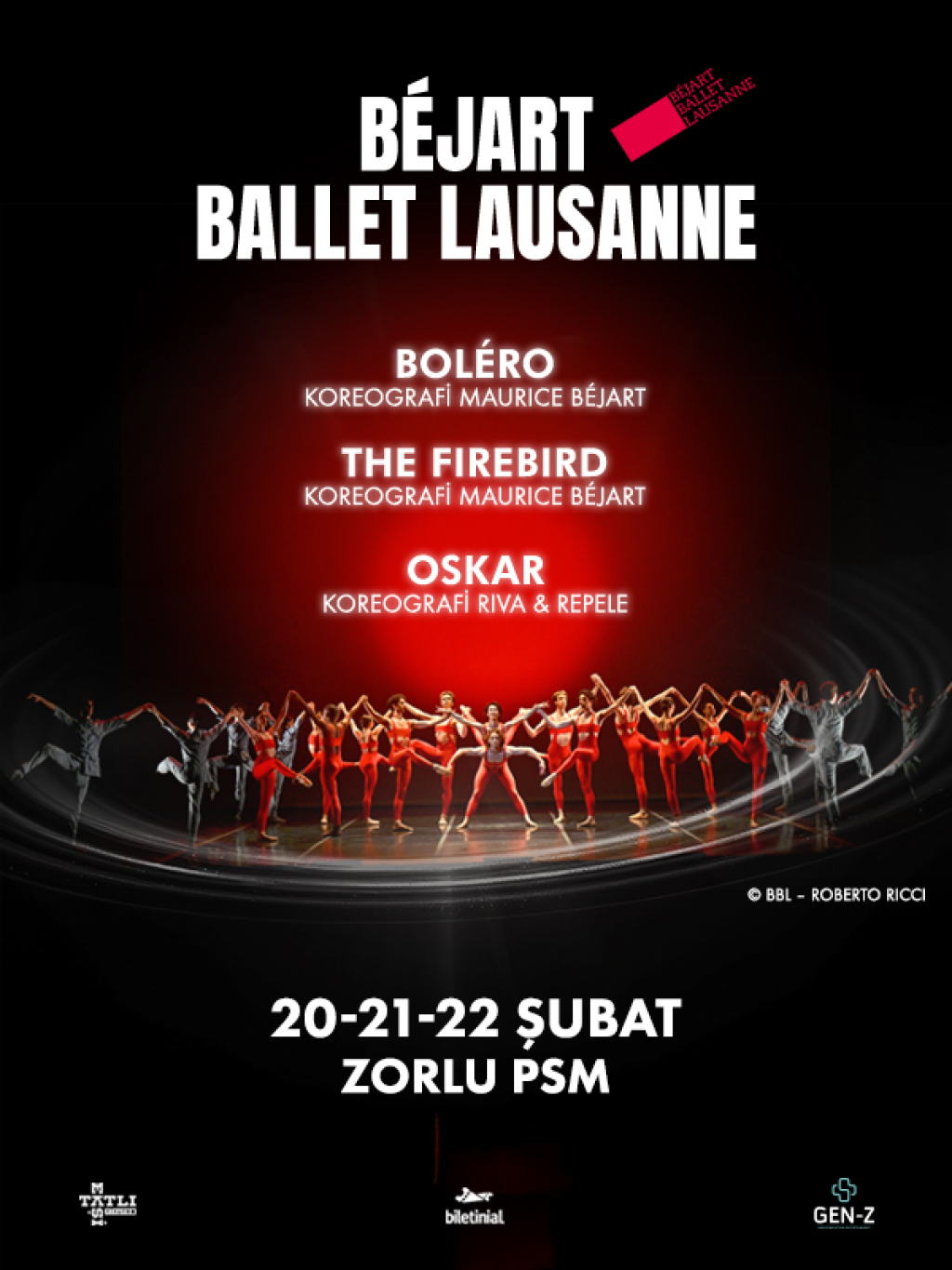 Béjart Ballet Lausanne / Boléro - The Firebird - OSKAR