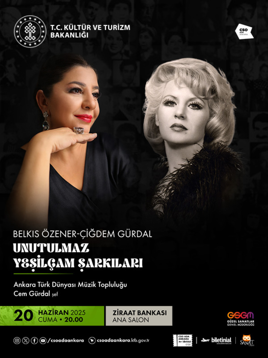Belkıs Özener-Çiğdem Gürdal Unutulmaz Yeşilçam Şarkıları