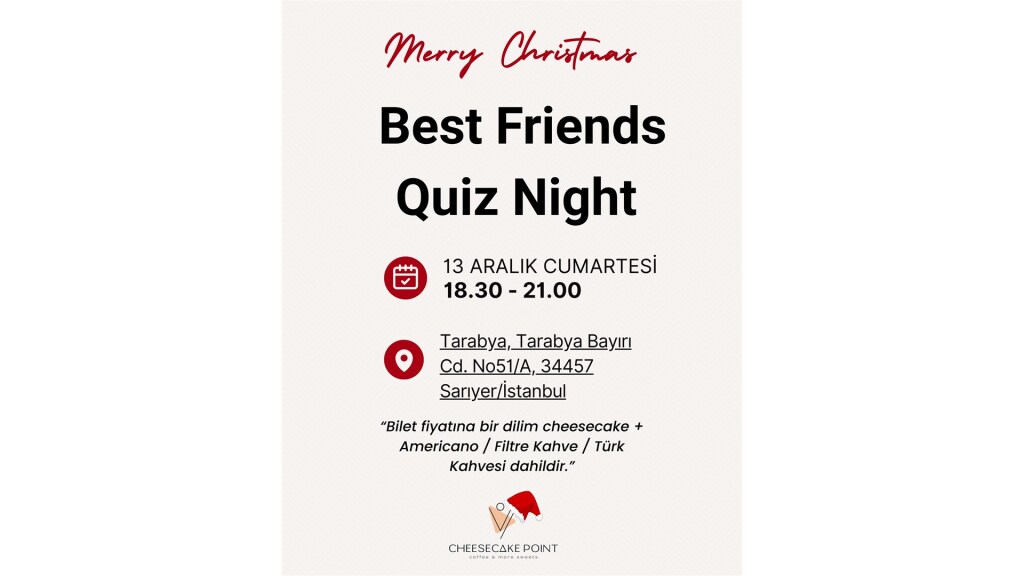 Best Friends Quiz Night