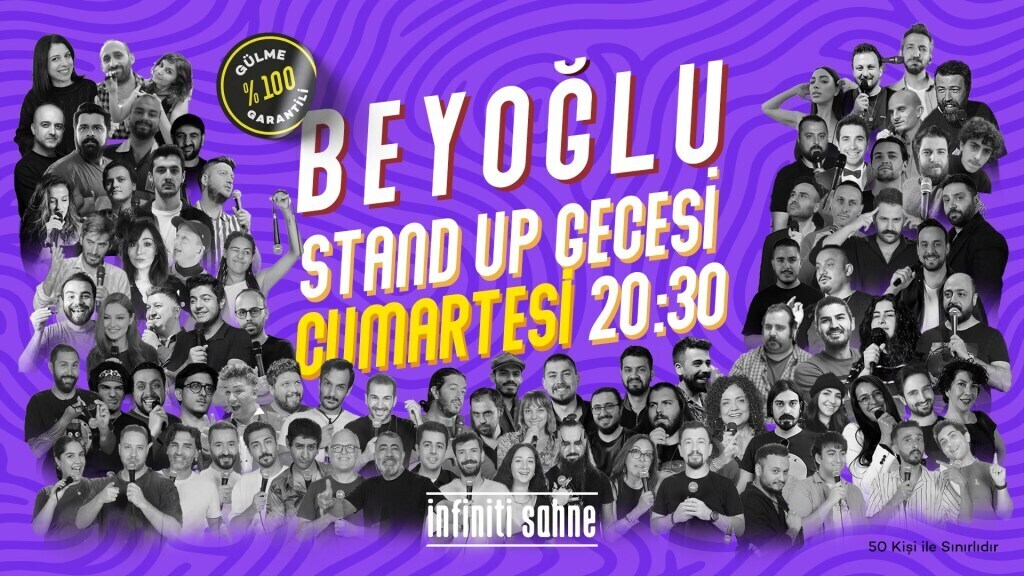 Beyoğlu Stand up Gecesi Cumartesi