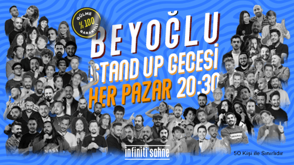 Beyoğlu/Taksim Stand Up Gecesi Pazar