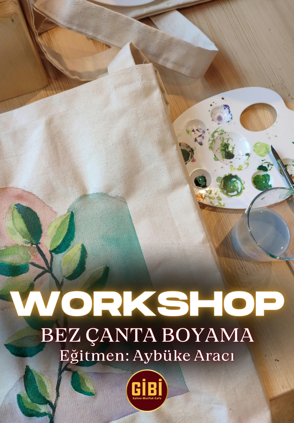 Bez Çanta Boyama Atölyesi