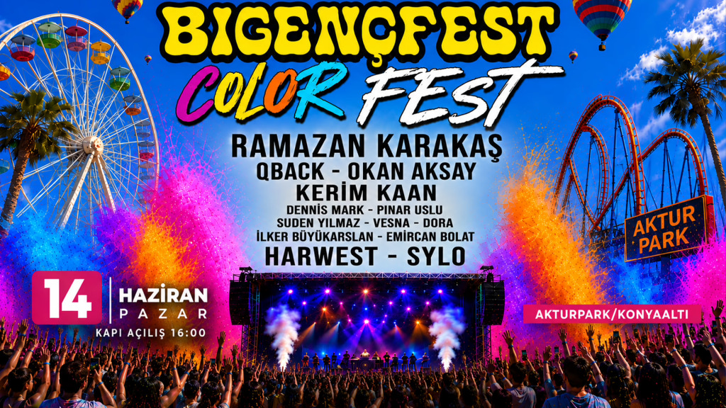 Bigenfest Color Fest Antalya 2026