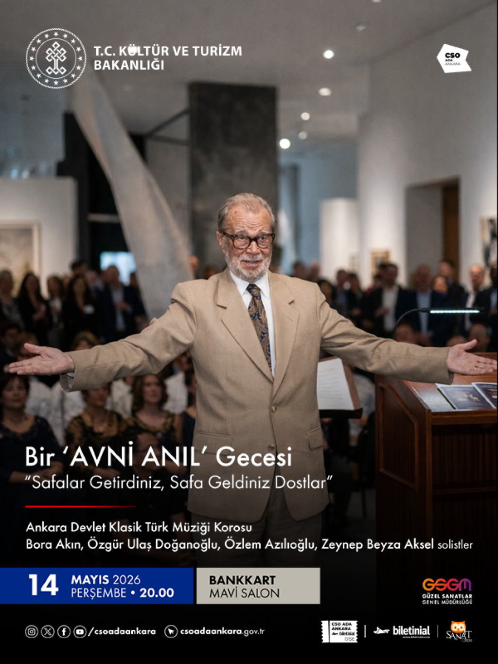 Bir 'AVNİ ANIL' Gecesi "Safalar Getirdiniz, Safa Geldiniz Dostlar"