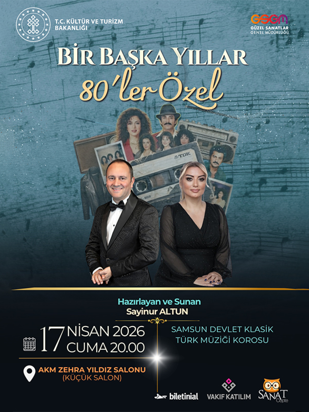 Bir Başka Yıllar, 80'ler Özel - Samsun Devlet Klasik Türk Müziği Korosu