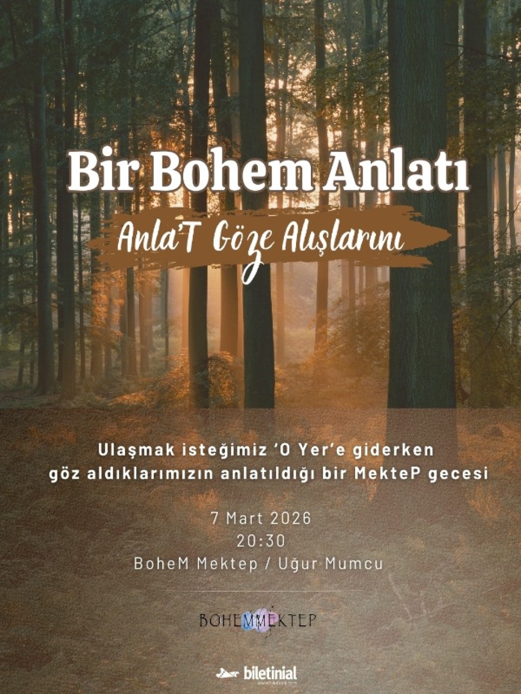 Bir BoheM Anlatı - Anla't Göze Alışlarını