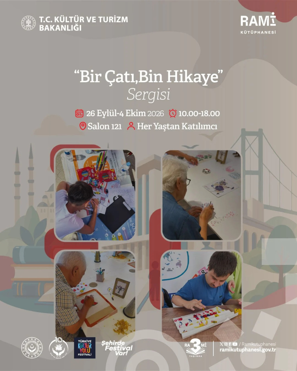 ''Bir Çatı, Bin Hikaye'' Sergisi