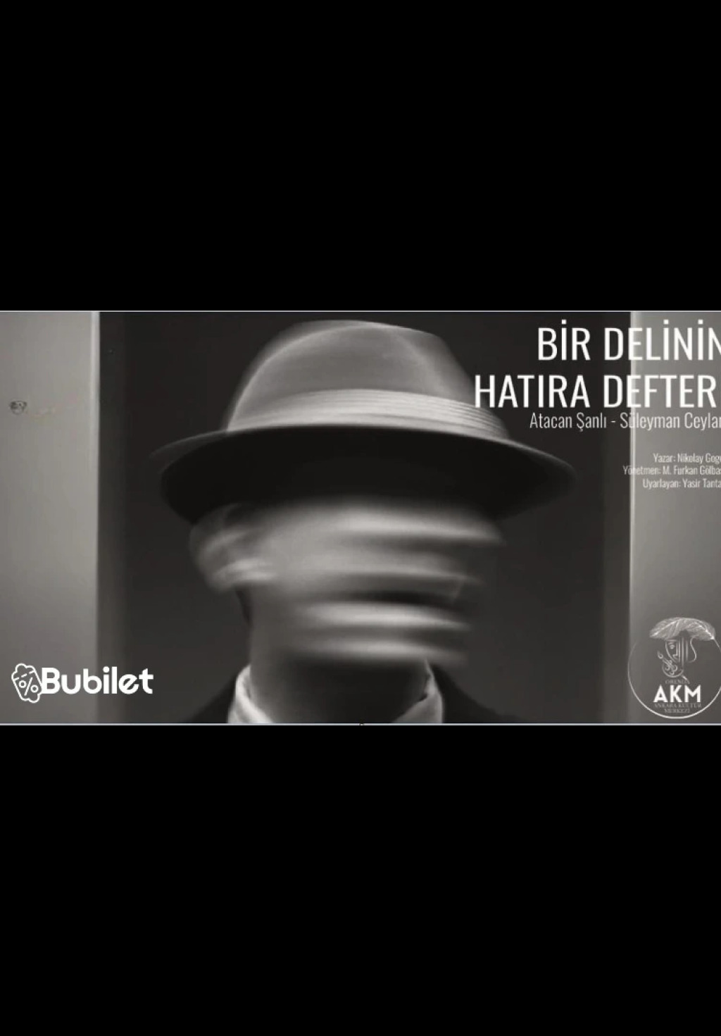 Bir Delinin Hatıra Defteri Oyunu-Atacan Şanlı & Süleyman Ceylan