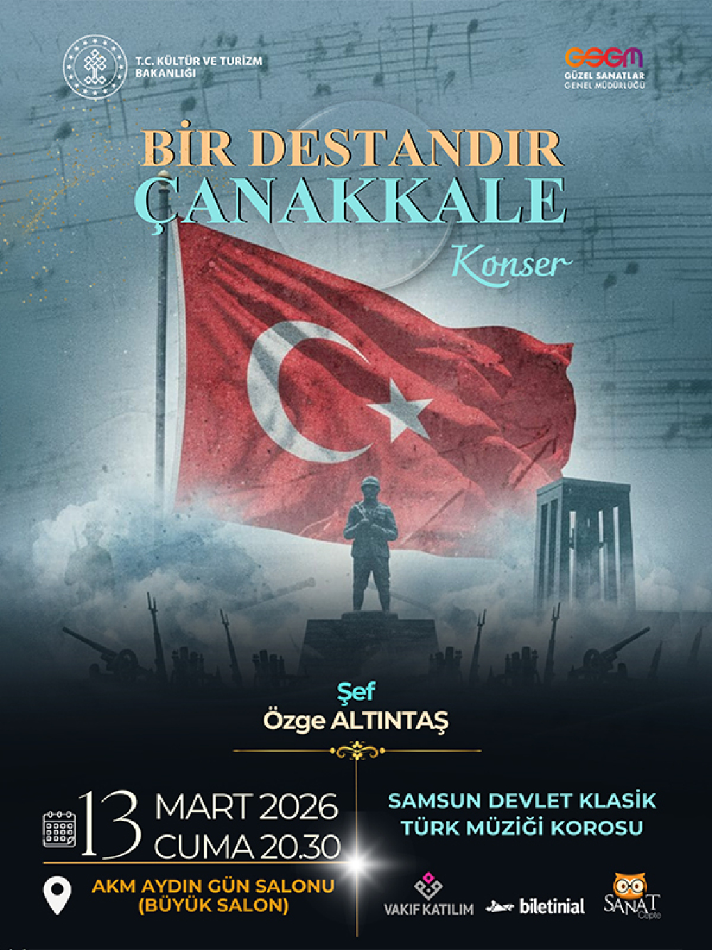 Bir Destandır Çanakkale - Samsun Devlet Klasik Türk Müziği Korosu