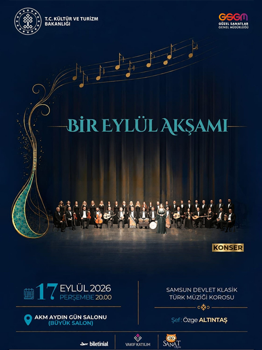 Bir Eylül Akşamı - Samsun Devlet Klasik Türk Müziği Korosu
