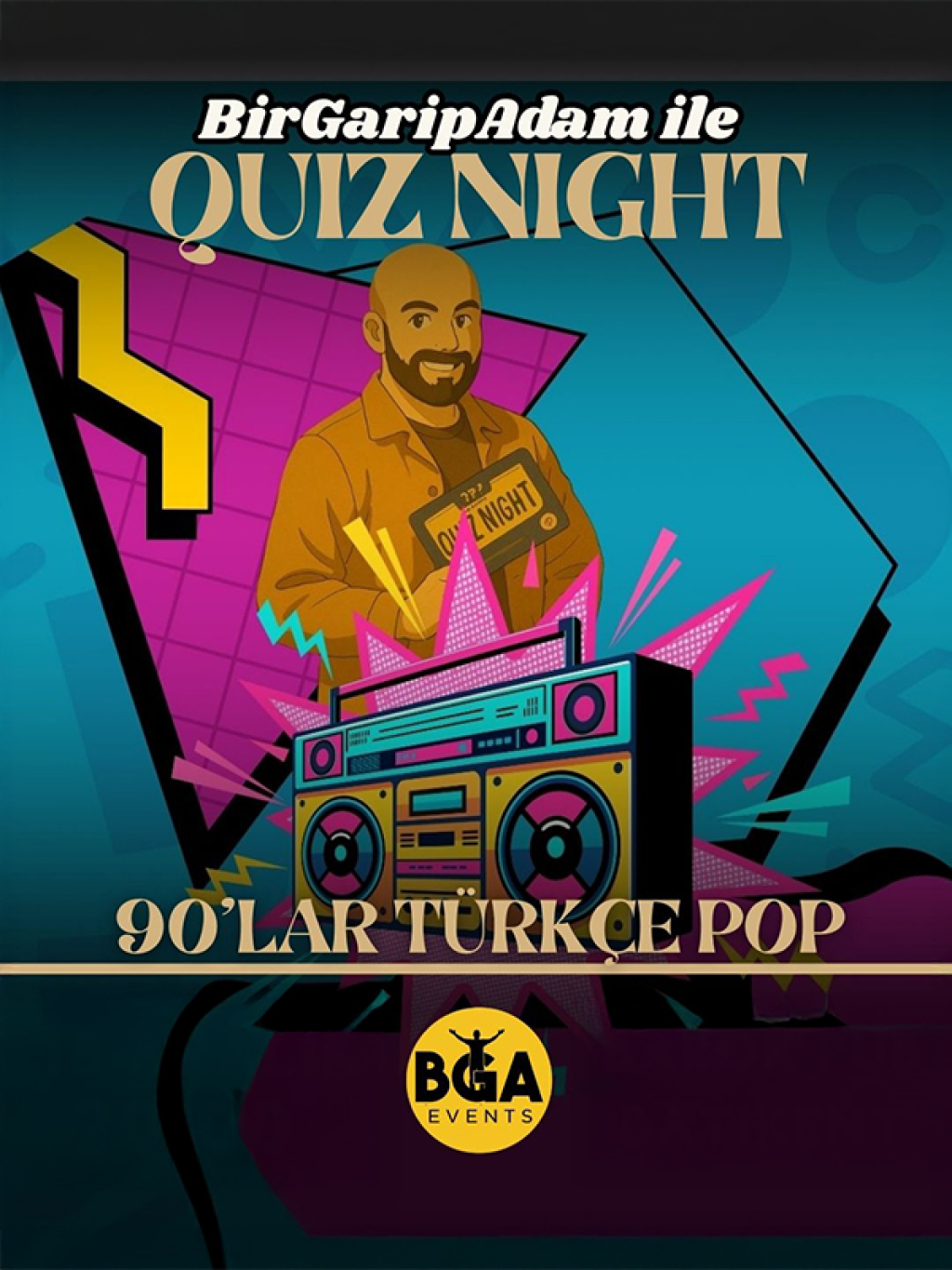 Bir Garip Adam İle Quiz Night - 90'lar Türkçe Pop