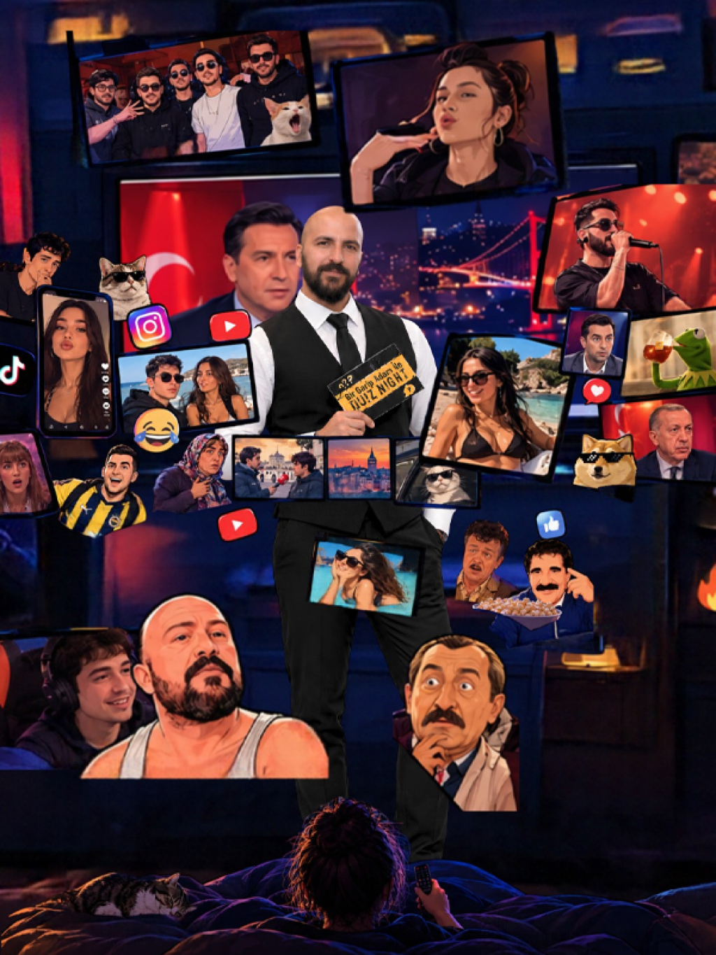 Bir Garip Adam İle Quiz Night - Ekran Süresi