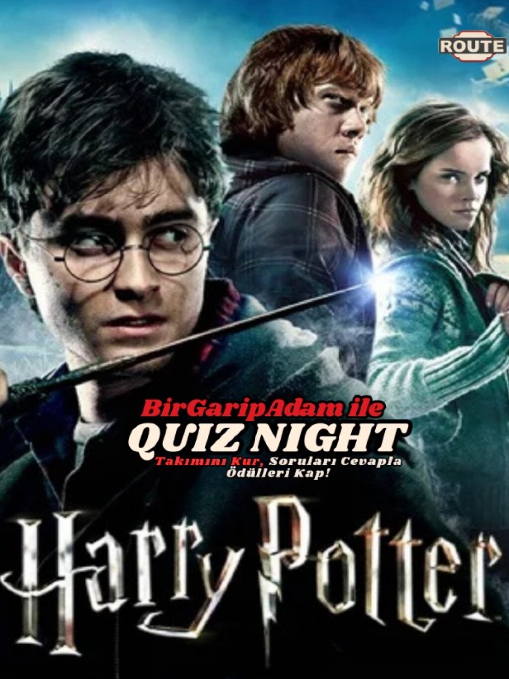 Bir Garip Adam İle Quiz Night - Harry Potter ( Felsefe Taşı ve Sırları Odası )