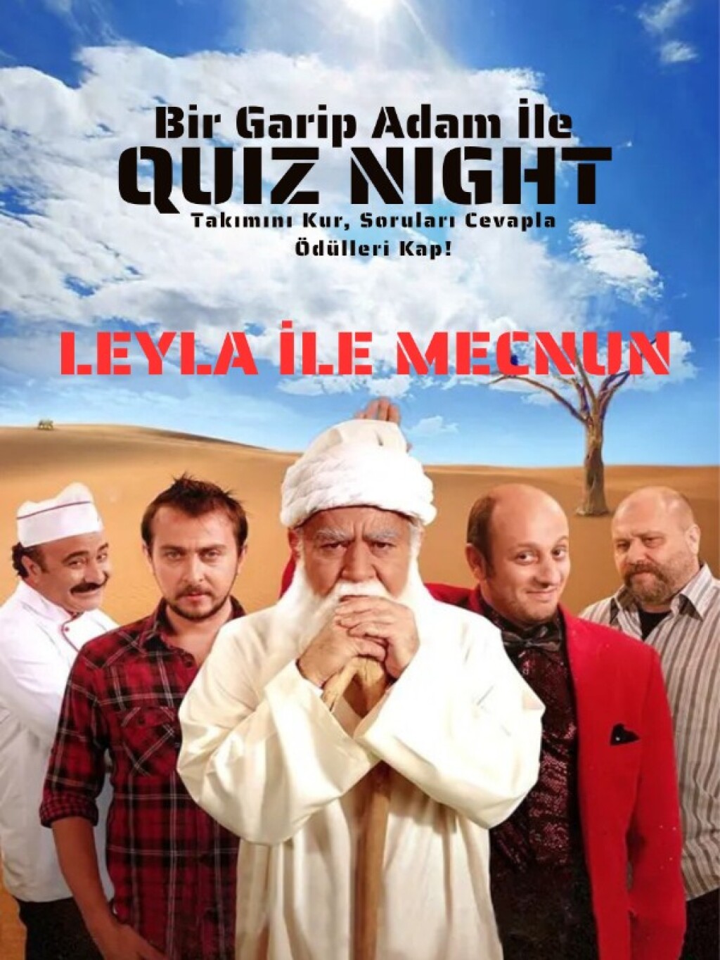 Bir Garip Adam İle Quiz Night - Leyla ile Mecnun