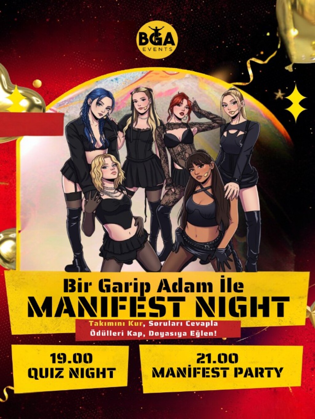Bir Garip Adam İle Quiz Night - Manifest