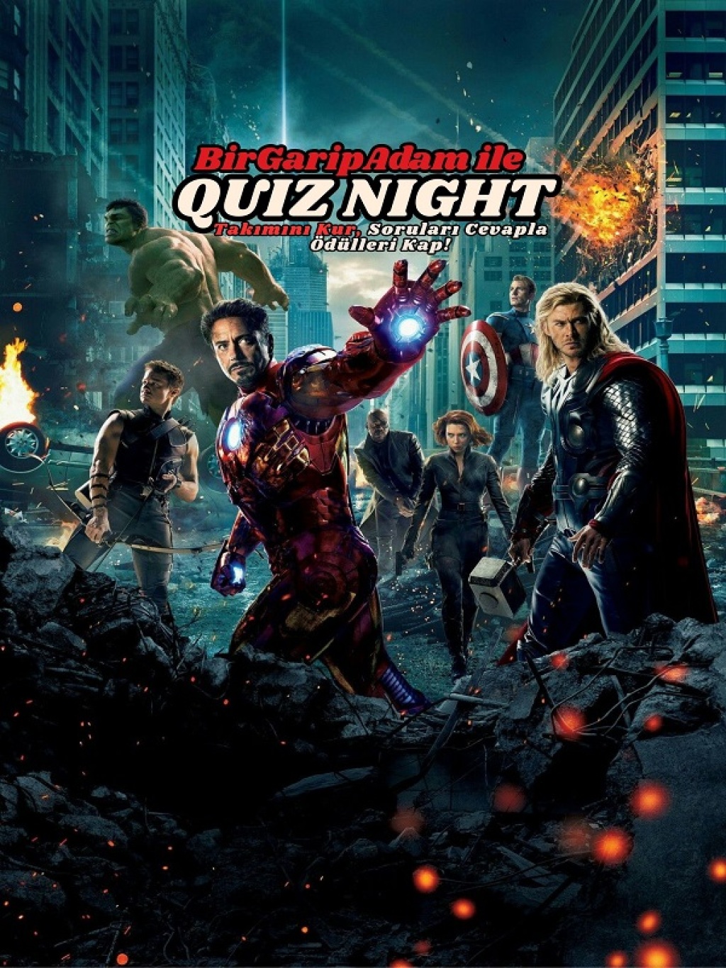 Bir Garip Adam İle Quiz Night - Yenilmezler 1/2