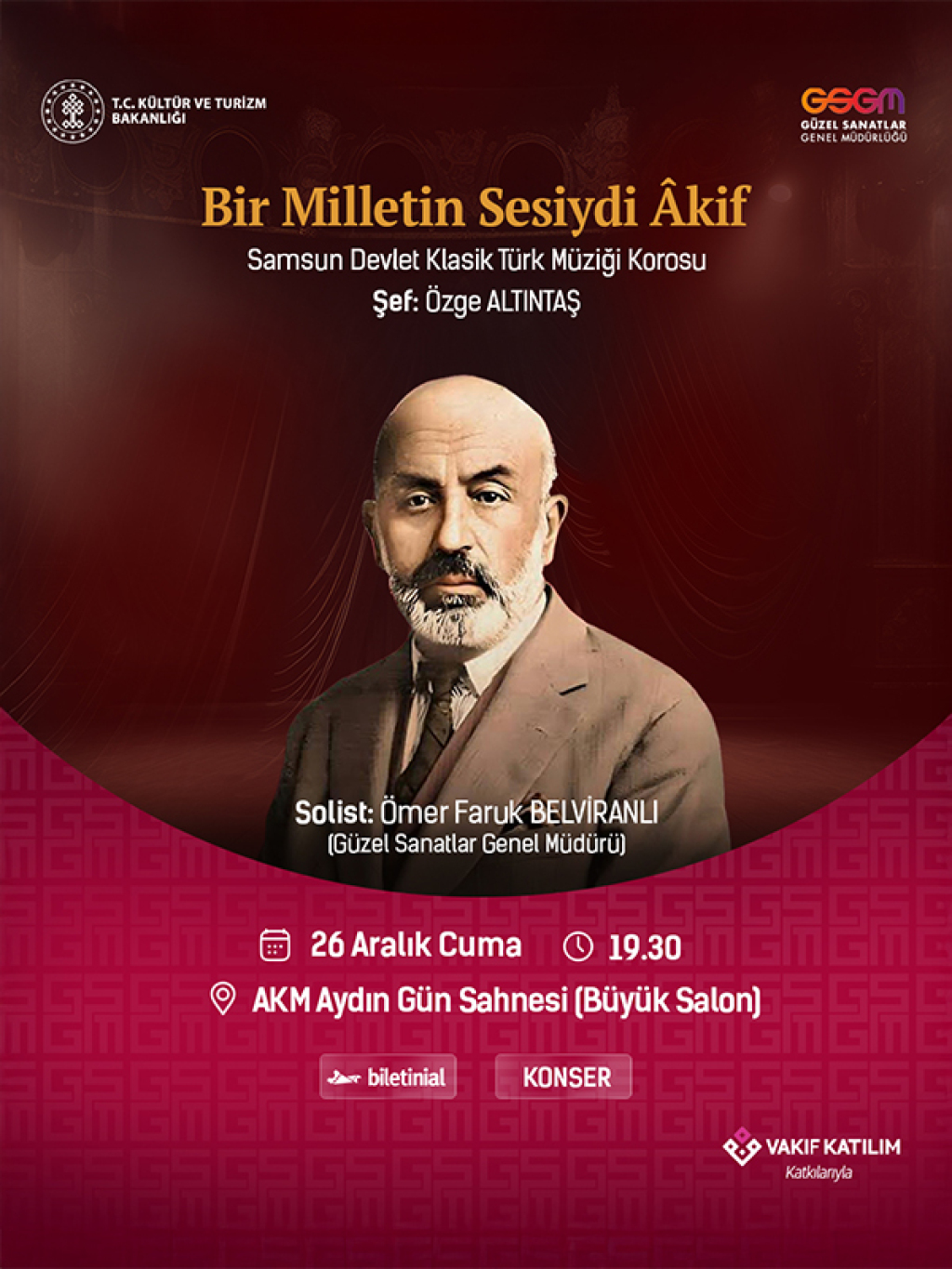 Bir Milletin Sesiydi Âkif - Samsun Devlet Klasik Türk Müziği Korosu