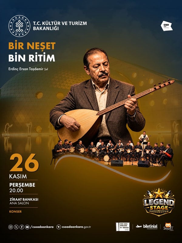 Bir Neşet Bin Ritim Binlerce Yürek Müzik Dinletisi