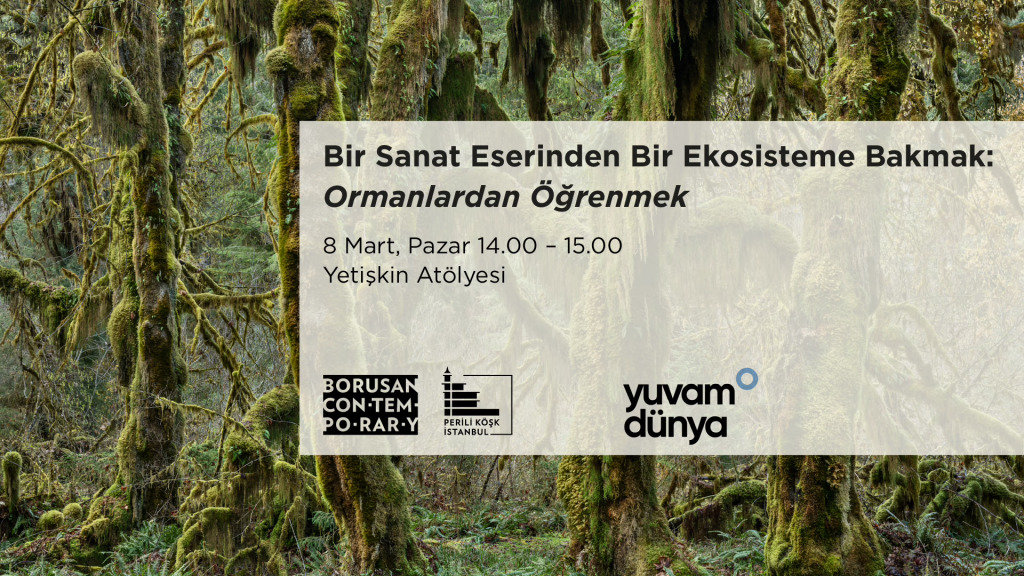 Bir Sanat Eserinden Bir Ekosisteme Bakmak: Ormanlardan Öğrenmek 
(Yetişkinlere Yönelik Atölye)