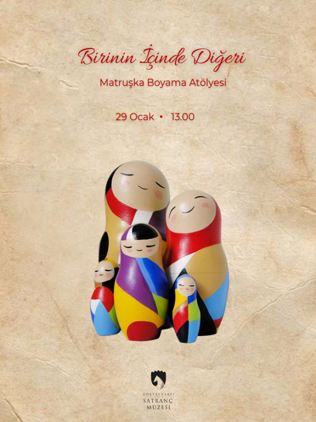 Birinin İçinde Diğeri: Matruşka Boyama Atölyesi