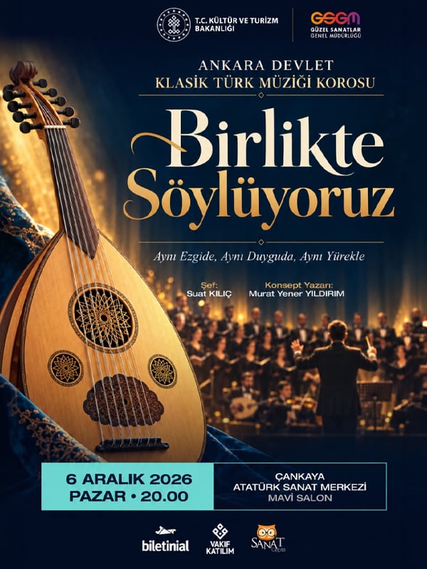 Birlikte Söylüyoruz - Ankara Devlet Klasik Türk Müziği Korosu
