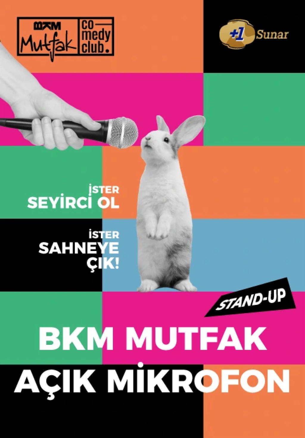 BKM Mutfak Açık Mikrofon Stand Up Gecesi