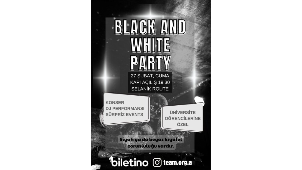 Black and White Party