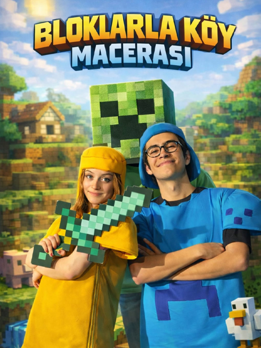 Bloklarla Köy Macerası Tiyatro