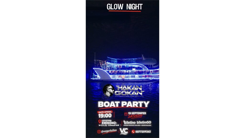 BOAT PARTY: GLOW NIGHT