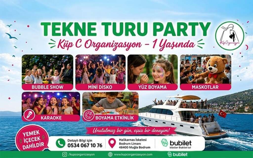 Bodrum Çocuk & Aile Tekne Turu