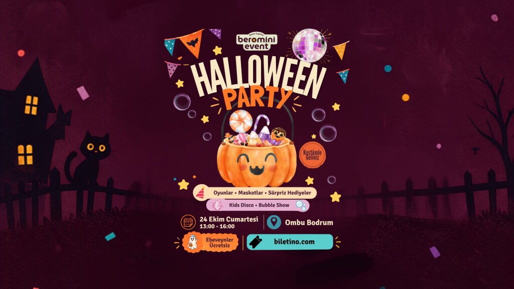 Bodrum Halloween Kids Party
