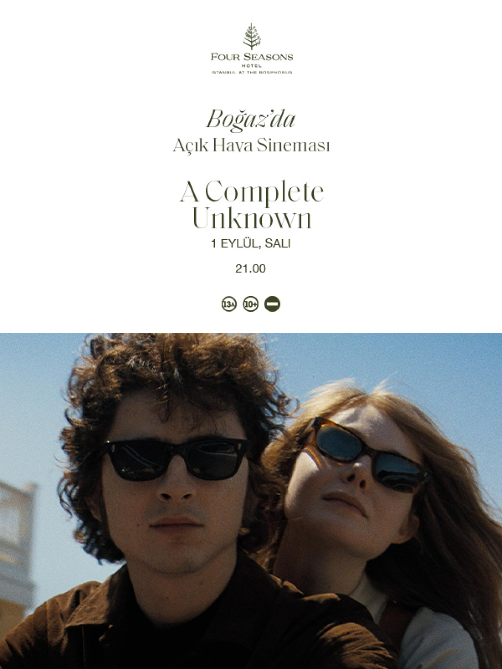 Boğazda Açık Hava Sineması / A Complete Unknown