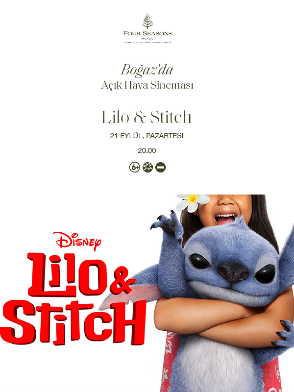 Boğazda Açık Hava Sineması / Lilo & Stitch (TR Dublaj + Eng Subtitle)