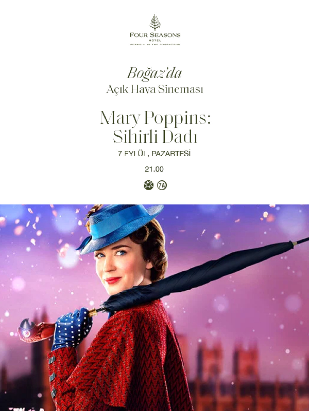 Boğazda Açık Hava Sineması / Mary Poppins: Sihirli Dadı