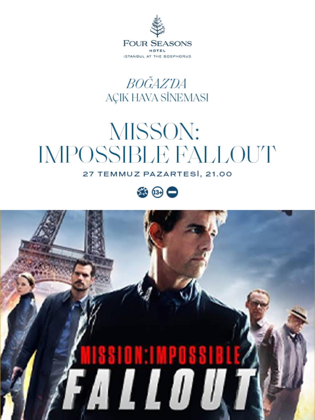 Boğazda Açık Hava Sineması / Mission: Impossible Fallout