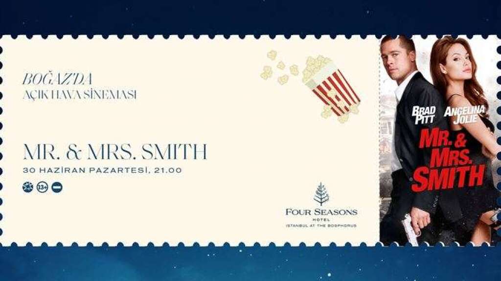 Boğaz'da Açık Hava Sineması - Mr. & Mrs. Smith