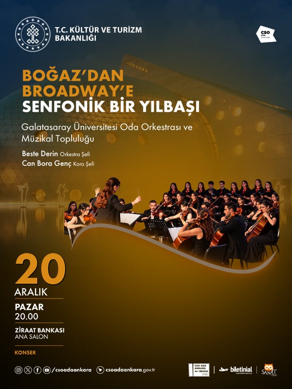 Boğaz'dan Broadway'e: Senfonik Bir Yılbaşı