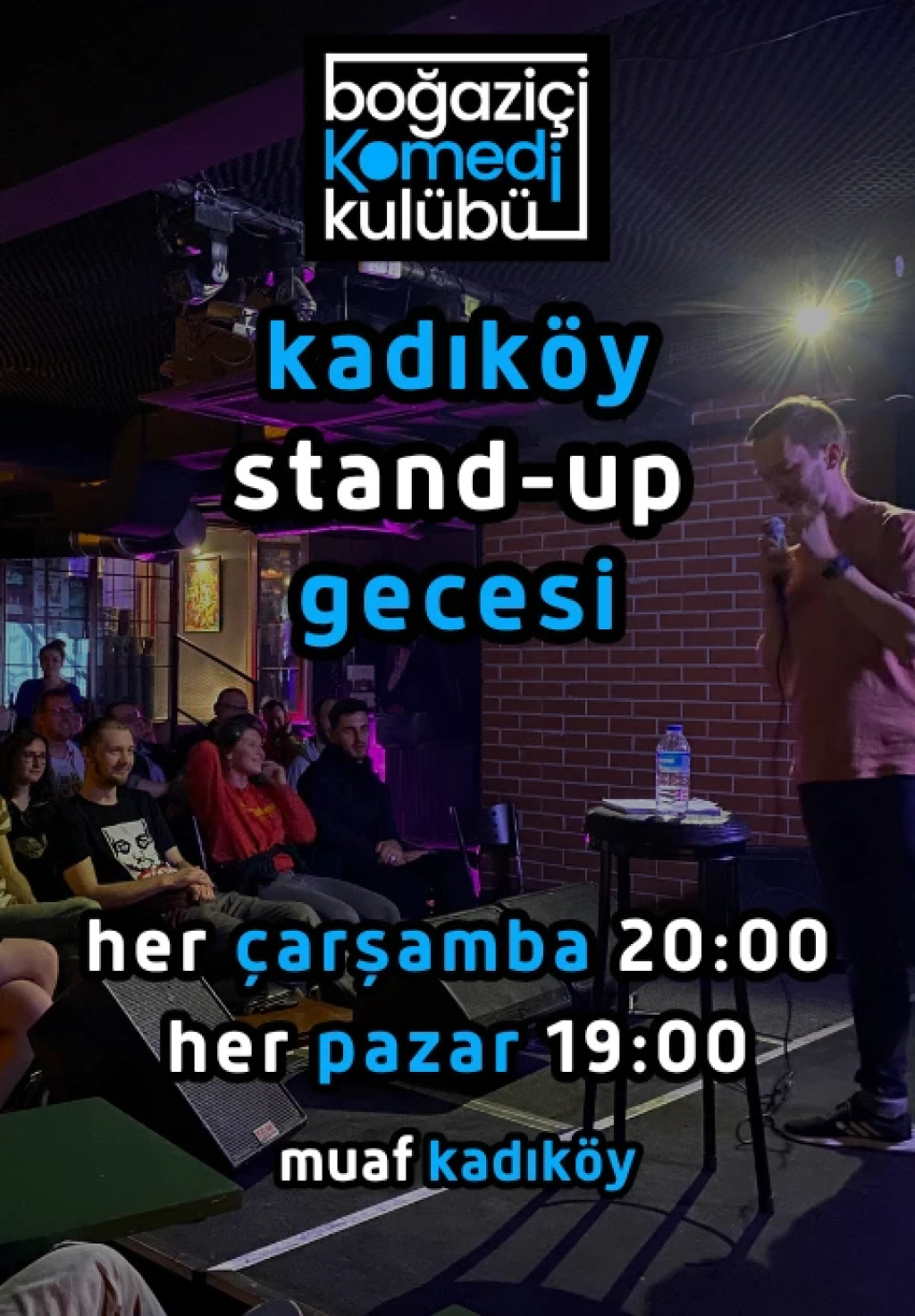 Boğaziçi Komedi Kulübü - Kadıköy Stand-up