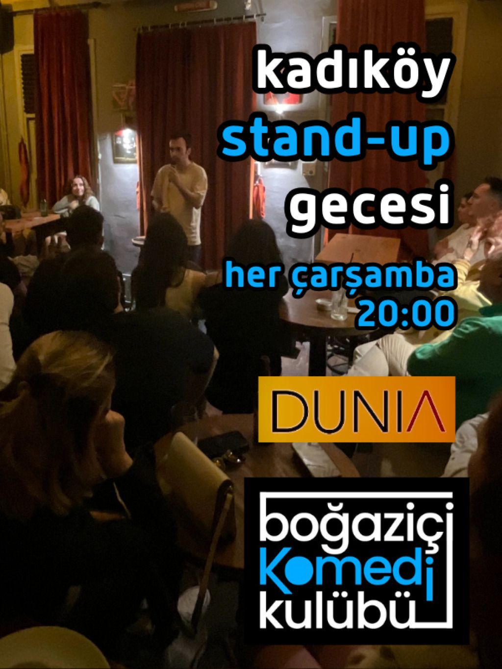 Boğaziçi Komedi Kulübü:Kadıköy Standup Gecesi - Çarşamba