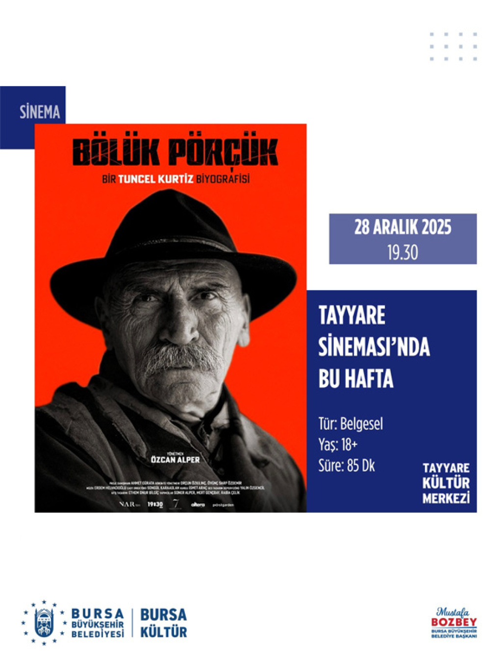 Bölük Pörçük – Bir Tuncel Kurtiz Biyografisi