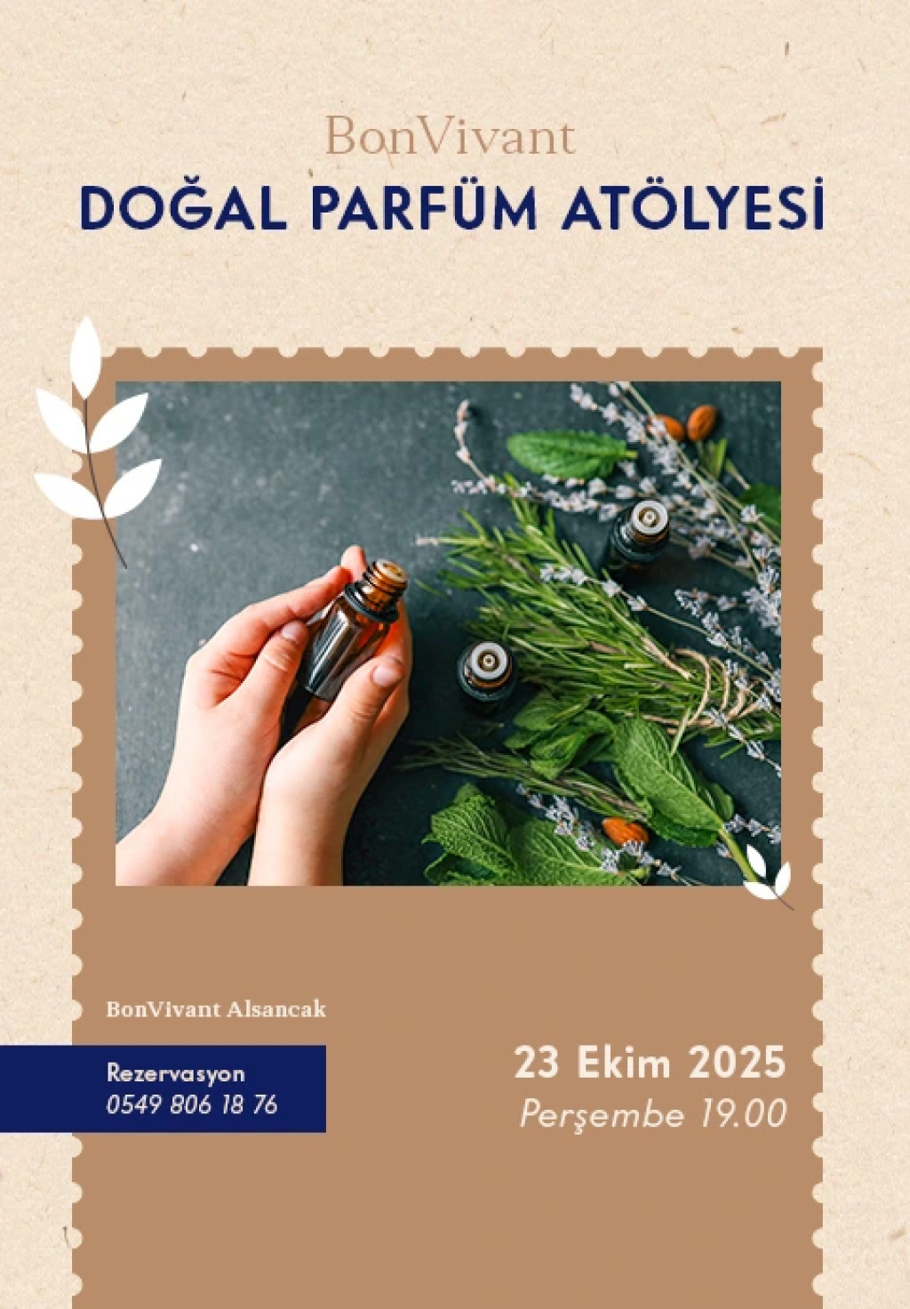 BonVivant Doğal Parfüm Atölyesi